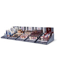 High-end cosmetics display rack in brand store shopping mall makeup rack stand skincare advertising board